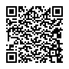 QR-koodi puhelinnumerolle +12409948360