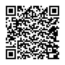 Código QR para número de teléfono +12482000439