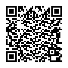 QR код за телефонен номер +12482000654