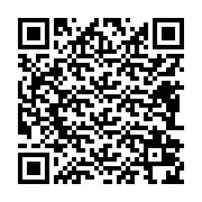 Código QR para número de teléfono +12482024526