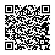 QR-koodi puhelinnumerolle +12482024527