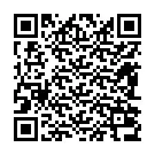 Kode QR untuk nomor Telepon +12482036491