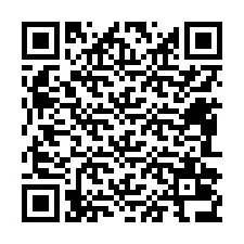 QR код за телефонен номер +12482036543