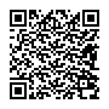 QR Code pour le numéro de téléphone +12482038635