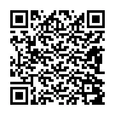 Código QR para número de teléfono +12482087635