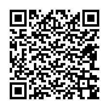 QR код за телефонен номер +12482344009