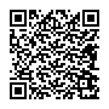 Código QR para número de teléfono +12482671386