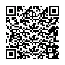 QR Code สำหรับหมายเลขโทรศัพท์ +12482842841