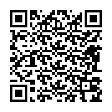 Kode QR untuk nomor Telepon +12483024056