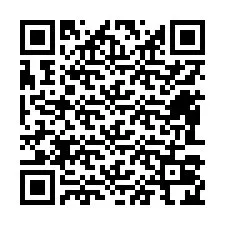 QR Code สำหรับหมายเลขโทรศัพท์ +12483024057