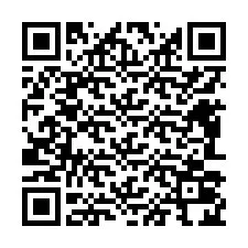 QR-код для номера телефона +12483024342