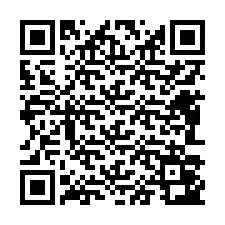 QR Code สำหรับหมายเลขโทรศัพท์ +12483043616