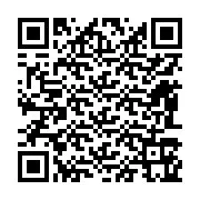 Kode QR untuk nomor Telepon +12483165855