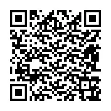 QR код за телефонен номер +12483167475