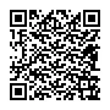 Codice QR per il numero di telefono +12483167669