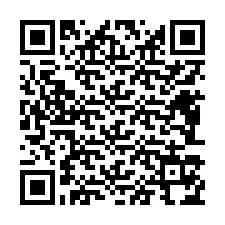 QR Code pour le numéro de téléphone +12483174422