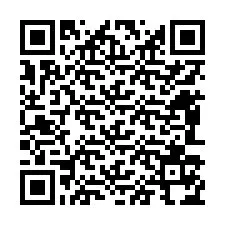 Codice QR per il numero di telefono +12483174744