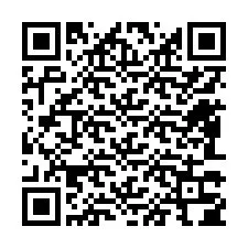 QR Code สำหรับหมายเลขโทรศัพท์ +12483304019