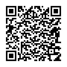 Codice QR per il numero di telefono +12483314345