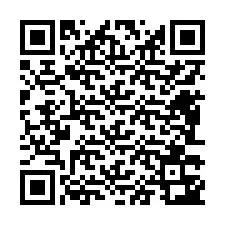 QR код за телефонен номер +12483343766