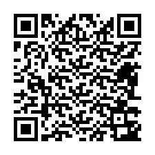 QR-koodi puhelinnumerolle +12483343767