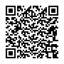 電話番号のQRコード +12483348805
