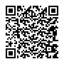 Código QR para número de teléfono +12483419014