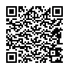 Código QR para número de teléfono +12483422949