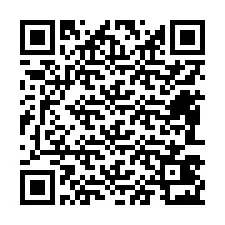 QR код за телефонен номер +12483423117