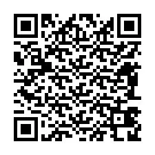 QR kód a telefonszámhoz +12483428084