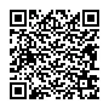 QR-code voor telefoonnummer +12483625552