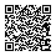 QR-code voor telefoonnummer +12483632002