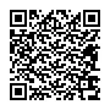 Codice QR per il numero di telefono +12483636973