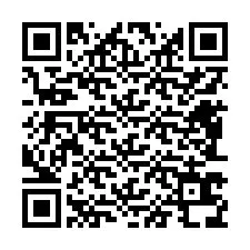 QR-koodi puhelinnumerolle +12483638496