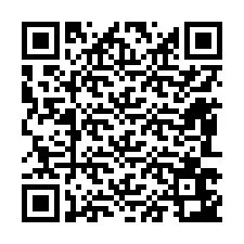 QR Code สำหรับหมายเลขโทรศัพท์ +12483643745