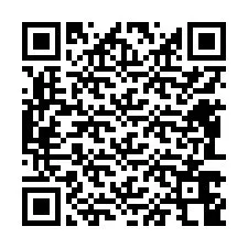 QR код за телефонен номер +12483648956