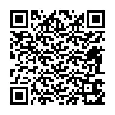 QR-Code für Telefonnummer +12483651057