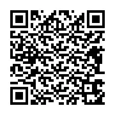 Código QR para número de teléfono +12483651062