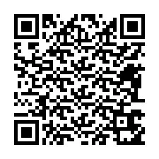 Código QR para número de teléfono +12483651063