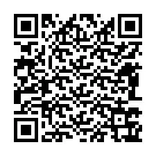 Código QR para número de teléfono +12483767414