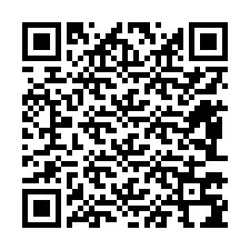 QR-code voor telefoonnummer +12483794031