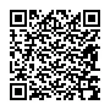 QR-Code für Telefonnummer +12483794175