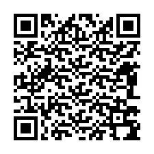 QR-koodi puhelinnumerolle +12483794204