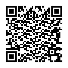 QR код за телефонен номер +12483794324