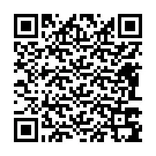 QR-code voor telefoonnummer +12483795856