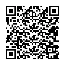 QR-код для номера телефона +12483901323