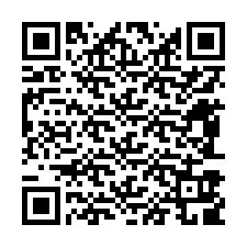 QR код за телефонен номер +12483909090