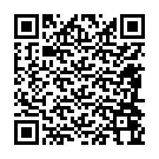 QR-Code für Telefonnummer +12484064358