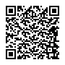 QR код за телефонен номер +12484067056