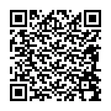 Código QR para número de teléfono +12484094748